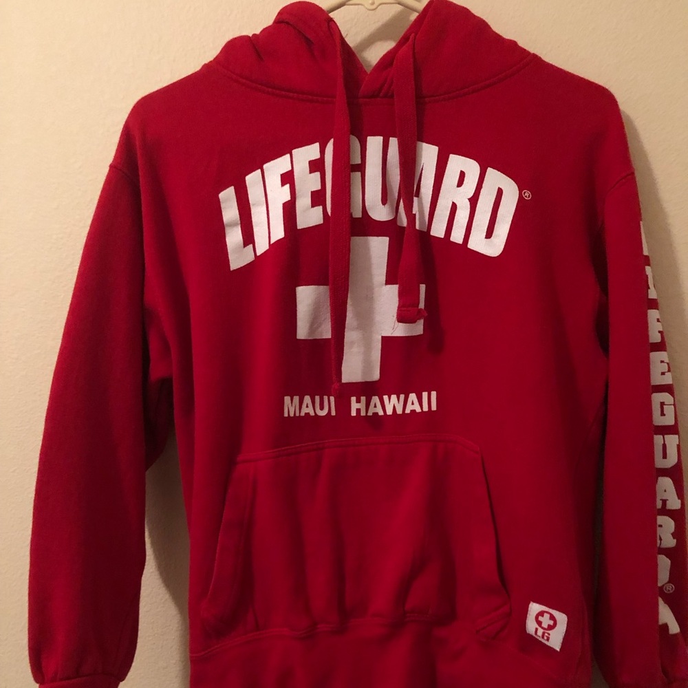Maui lifeguard hoodie